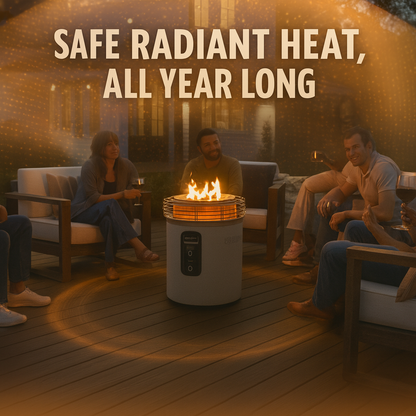 Turn Cold Nights Into Unforgettable Moments — Without Smoke, Wood or Effort